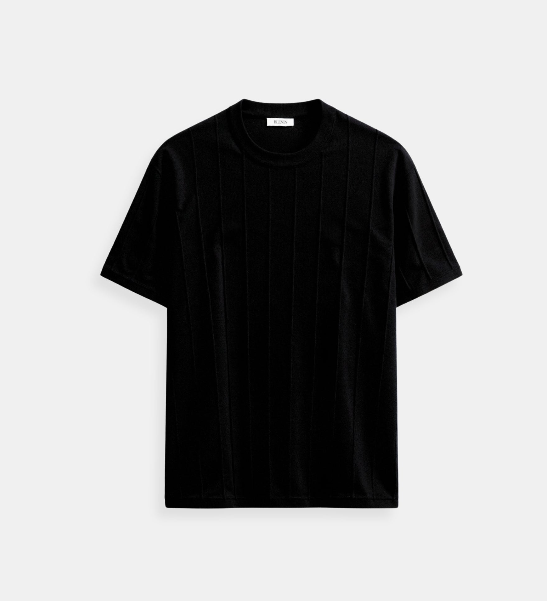 Old Money Classic Heavy O-Neck Striped T-Shirt