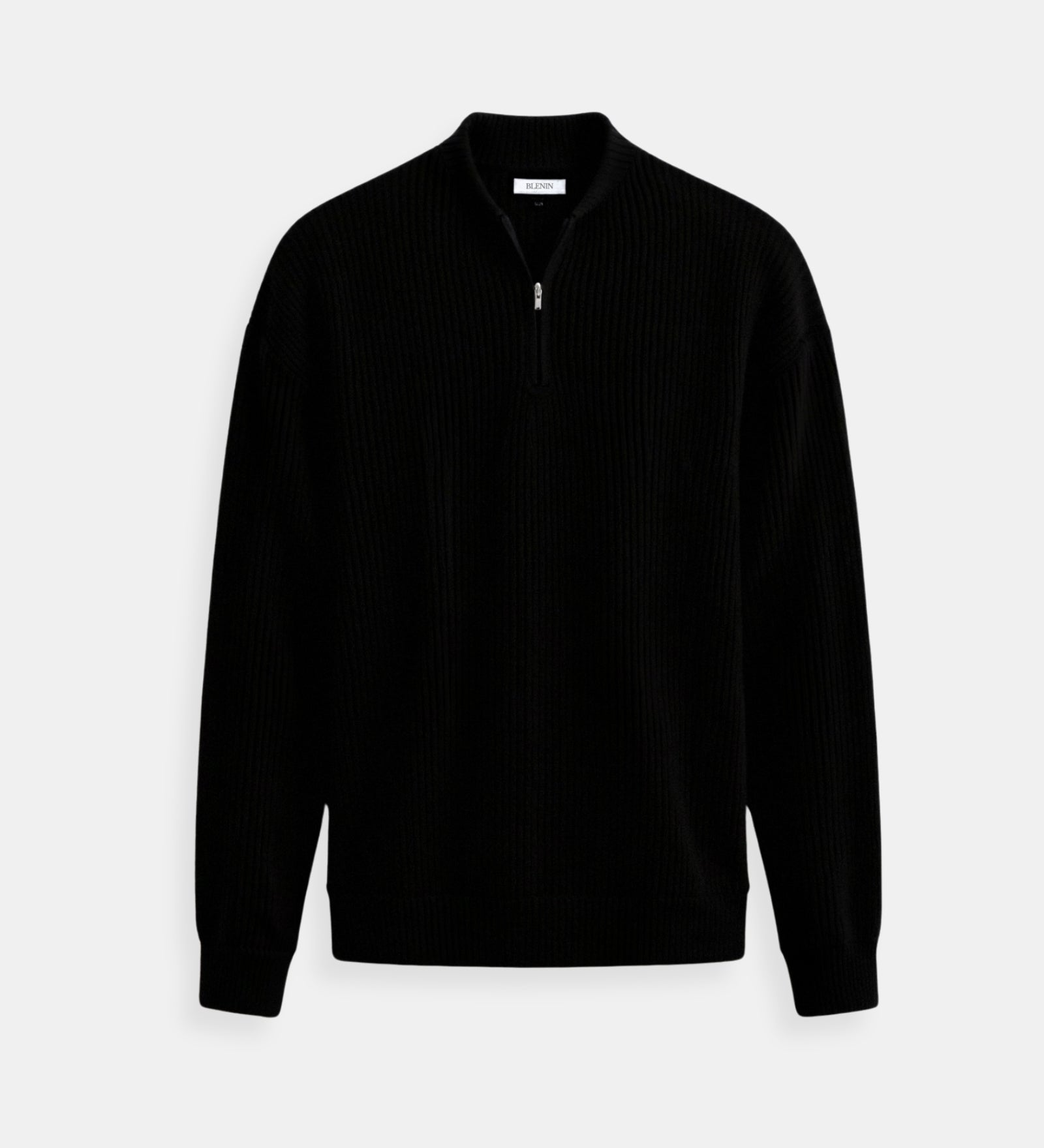 Klassischer Strickpullover mit Reißverschluss – Zeitlos & Komfortabel