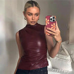 Mia | Rotes Top in Burgunder Zendoo.de
