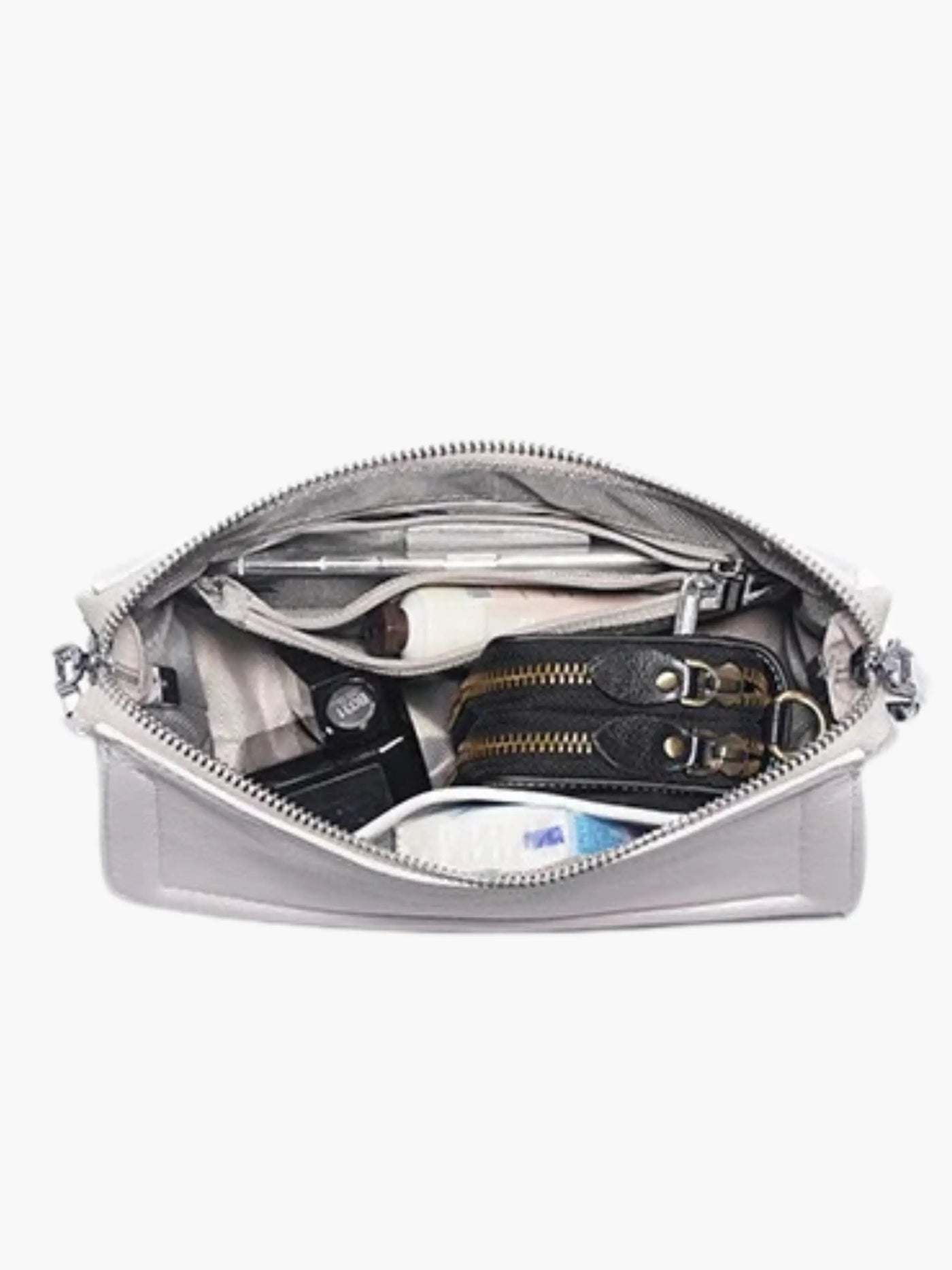 Ada | Schicke weiße Leder-Schultertasche