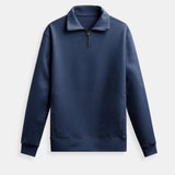 Minimalistischer Fleece-Pullover mit Reißverschluss – Wärme & Stil vereint