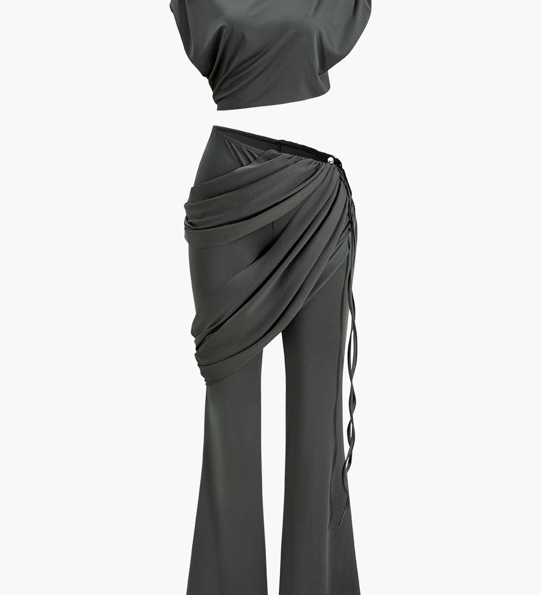 Sasha | Elegantes Zweiteiler-Set mit drapierten Details