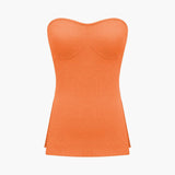 Athena | Elegantes Zweiteiler-Set mit Bustier-Top & Shorts