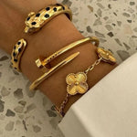 Lila | Luxuriöses Majorelle-armband in Gold Zendoo.de