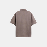 Herren-Strick-Poloshirt – Strukturierter Smart-Casual-Look