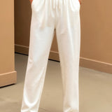 Komfortable Wide-Leg Jogginghose mit Kordelzug und lässigem Schnitt