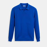 Minimalistisches Strick-Poloshirt | Eleganz & Komfort in Perfektion