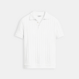 Elegantes Herren-Polohemd in Weiß – Minimalistisch und Zeitlos