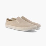 Jacob | Stylischer Espadrille Herren-Slip-On aus Wildleder mit Bastsohle