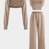 Marlene | Elegantes Dreiteiler-Set mit Bandeau-Top & Bolero