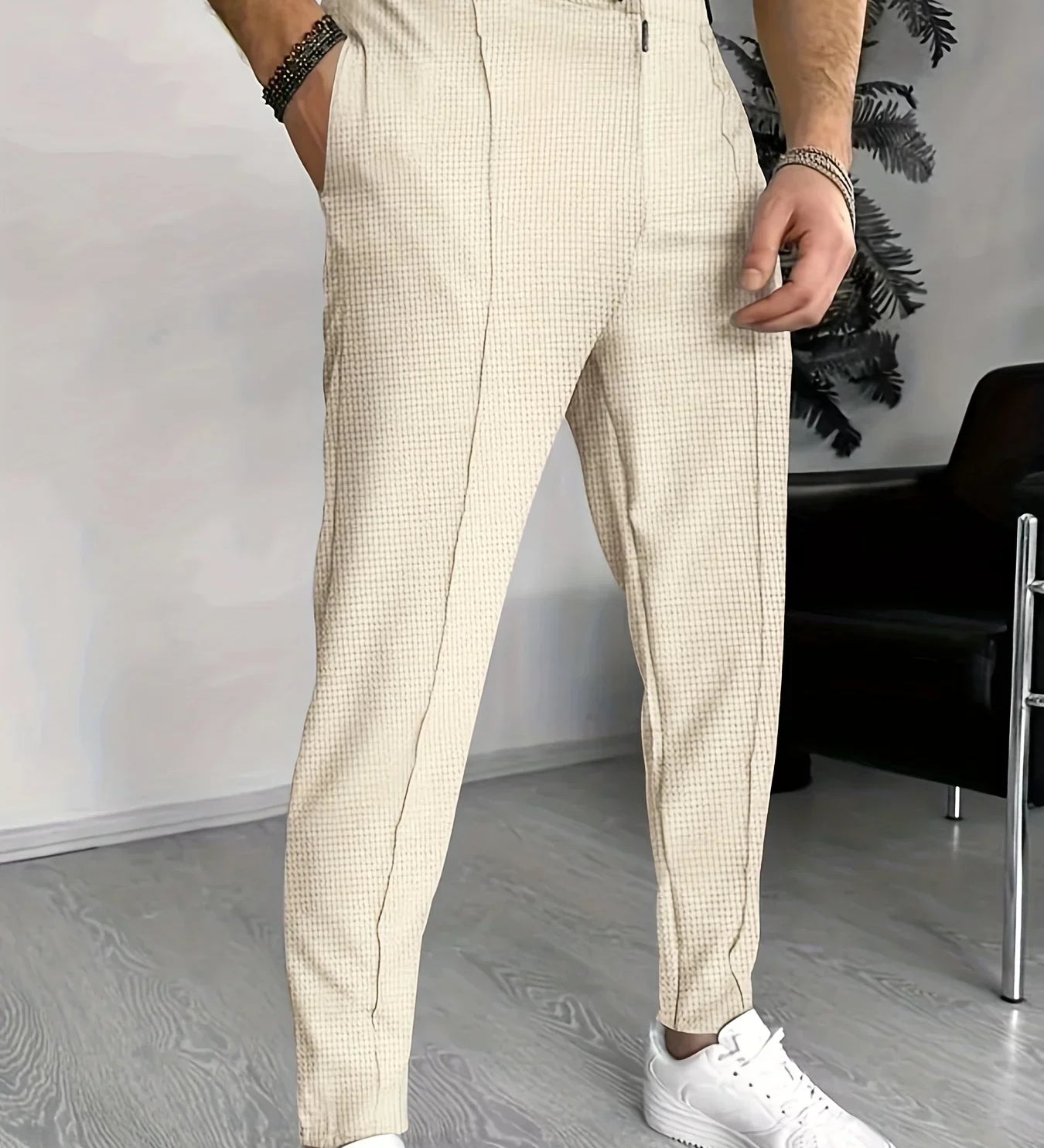 Christoph | Stilvolle karierte Slim-Fit-Hose