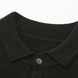 Bennett | Luxuriöser Herren Kaschmirpullover mit Polokragen & Knopfleiste