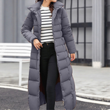 Emilia | Elegante Pufferjacke mit Umlegekragen und Knopf für Damen