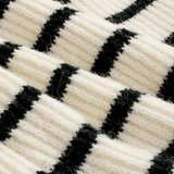 Gestreifte Pullover mit Kragen