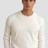 Luca | Feinripp-Langarmshirt für Herren – Minimalistisch & Vielseitig