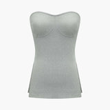 Athena | Elegantes Zweiteiler-Set mit Bustier-Top & Shorts