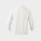 Herren Pullover mit Stehkragen und halbem Reißverschluss – Stilvoll & Modern