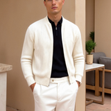 Elegante Minimalistische Strickjacke mit Reißverschluss | Stil & Komfort vereint