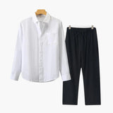 Easton | Stilvolles 3-teiliges Set Leinen Sommer-Outfit