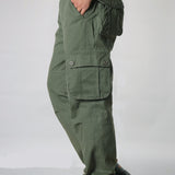 Cargo Hose mit Mehrfachtaschen im lässigen Outdoor-Stil