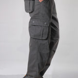 Cargo Hose mit Mehrfachtaschen im lässigen Outdoor-Stil