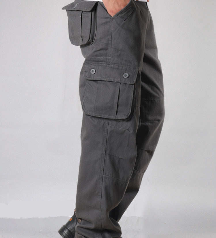 Cargo Hose mit Mehrfachtaschen im lässigen Outdoor-Stil