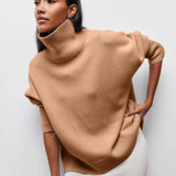 Xandra | Gestrickter Pullover Mit Langem Hals Zendoo.de