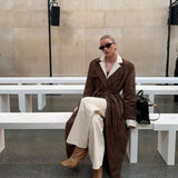Ella | Wildleder Trenchcoat Zendoo.de