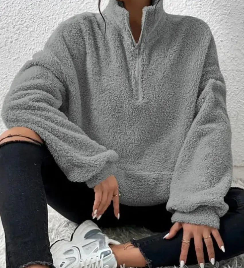 Camilla | Gemütlicher Fleece-Pullover für Damen Zendoo.de