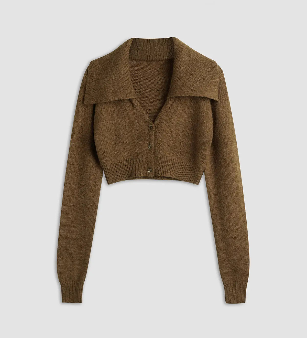 Frieda | Kurz-Strickjacke mit Kragen Zendoo.de