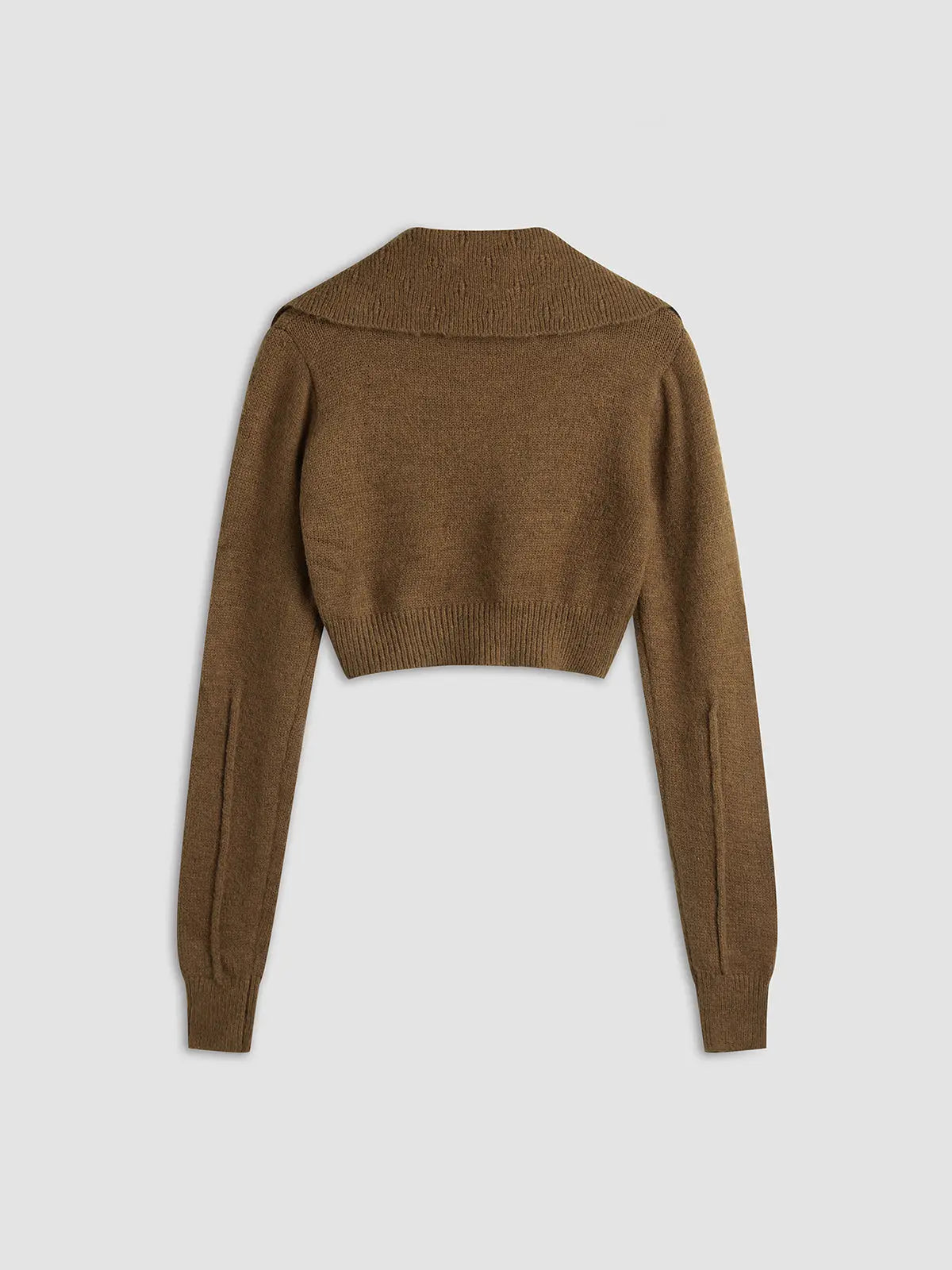 Frieda | Kurz-Strickjacke mit Kragen Zendoo.de