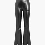Emilia | Ausgestellte Flair-Hose mit Reißverschlüssen Zendoo.de