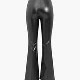 Emilia | Ausgestellte Flair-Hose mit Reißverschlüssen Zendoo.de