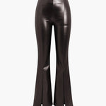 Emilia | Ausgestellte Flair-Hose mit Reißverschlüssen Zendoo.de
