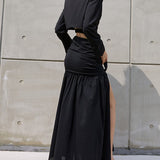 Emilia | Elegantes Zweiteiler-Set mit Cropped Blazer & Maxi-Rock