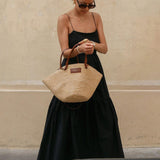 Lou | Lässiges Rückenfreies Sommerkleid mit Dekolleté