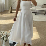 Marie | Elegantes A-Linie Midikleid – Zeitlose Raffinesse