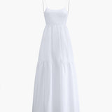Lou | Lässiges Rückenfreies Sommerkleid mit Dekolleté