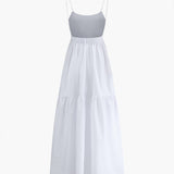 Lou | Lässiges Rückenfreies Sommerkleid mit Dekolleté