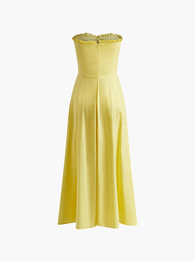 Anneliese | Romantisches Sommerkleid mit Bustier & A-Linie
