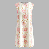 Sommerkleid mit floraler Stickerei – Femininer Boho-Chic