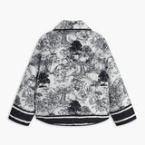 Leichte Sommerjacke mit Kunstvollem Print – Eleganz trifft auf Komfort