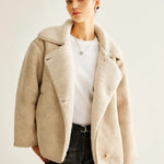 Johanna | Fleecejacke mit Knopfleiste Zendoo.de
