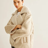 Johanna | Fleecejacke mit Knopfleiste Zendoo.de