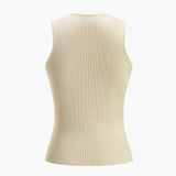 Marie | Ärmelloses Bodycon Rippenstrick Tank Top