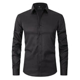 Braony | Klassisches Langarmh Herrenhemd mit modernem Slim-Fit