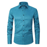 Braony | Klassisches Langarmh Herrenhemd mit modernem Slim-Fit