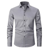 Braony | Klassisches Langarmh Herrenhemd mit modernem Slim-Fit