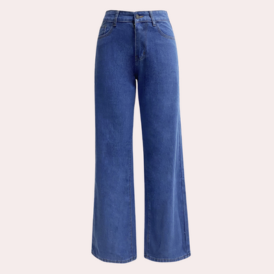 Emma | High-Waist Straight-Leg Jeans