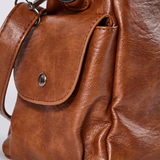 City-Handtasche mit Crossbody-Option und praktischen Fächern